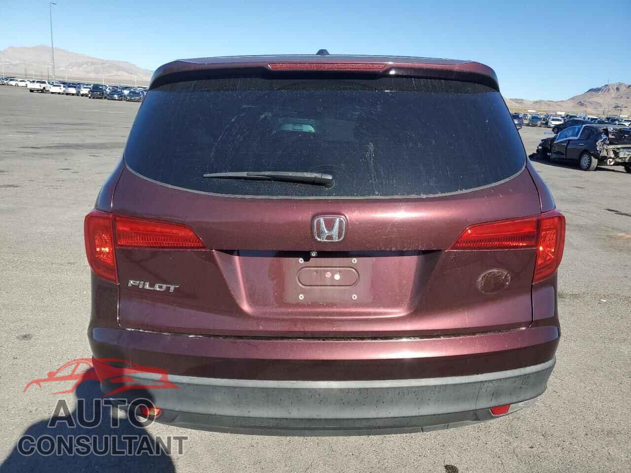 HONDA PILOT 2017 - 5FNYF5H30HB039973