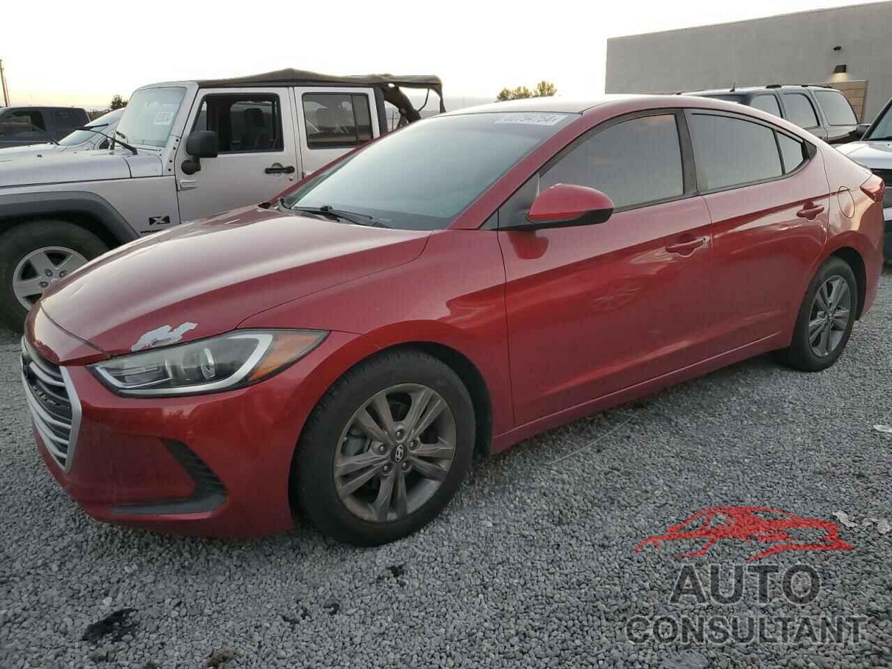 HYUNDAI ELANTRA 2017 - KMHD84LF8HU276475