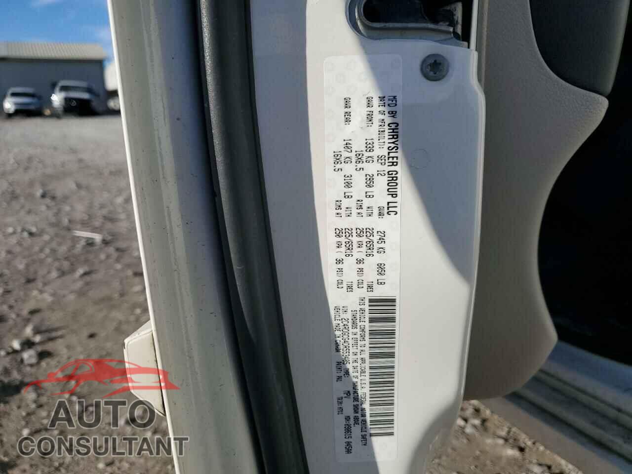 DODGE CARAVAN 2013 - 2C4RDGCG4DR553405