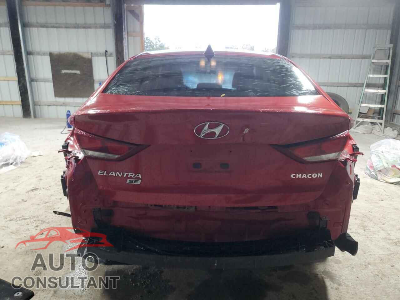 HYUNDAI ELANTRA 2017 - KMHD74LF5HU361485