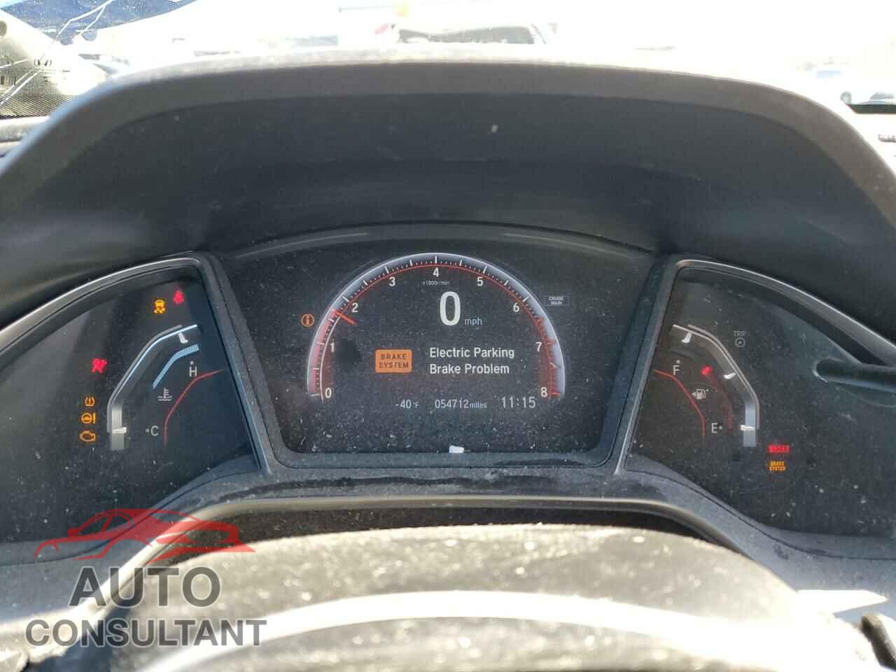 HONDA CIVIC 2019 - 2HGFC3A57KH751092