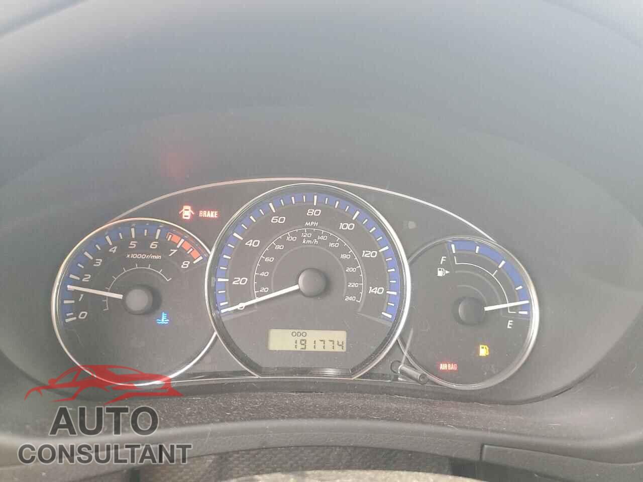 SUBARU FORESTER 2011 - JF2SHBDC0BG774293