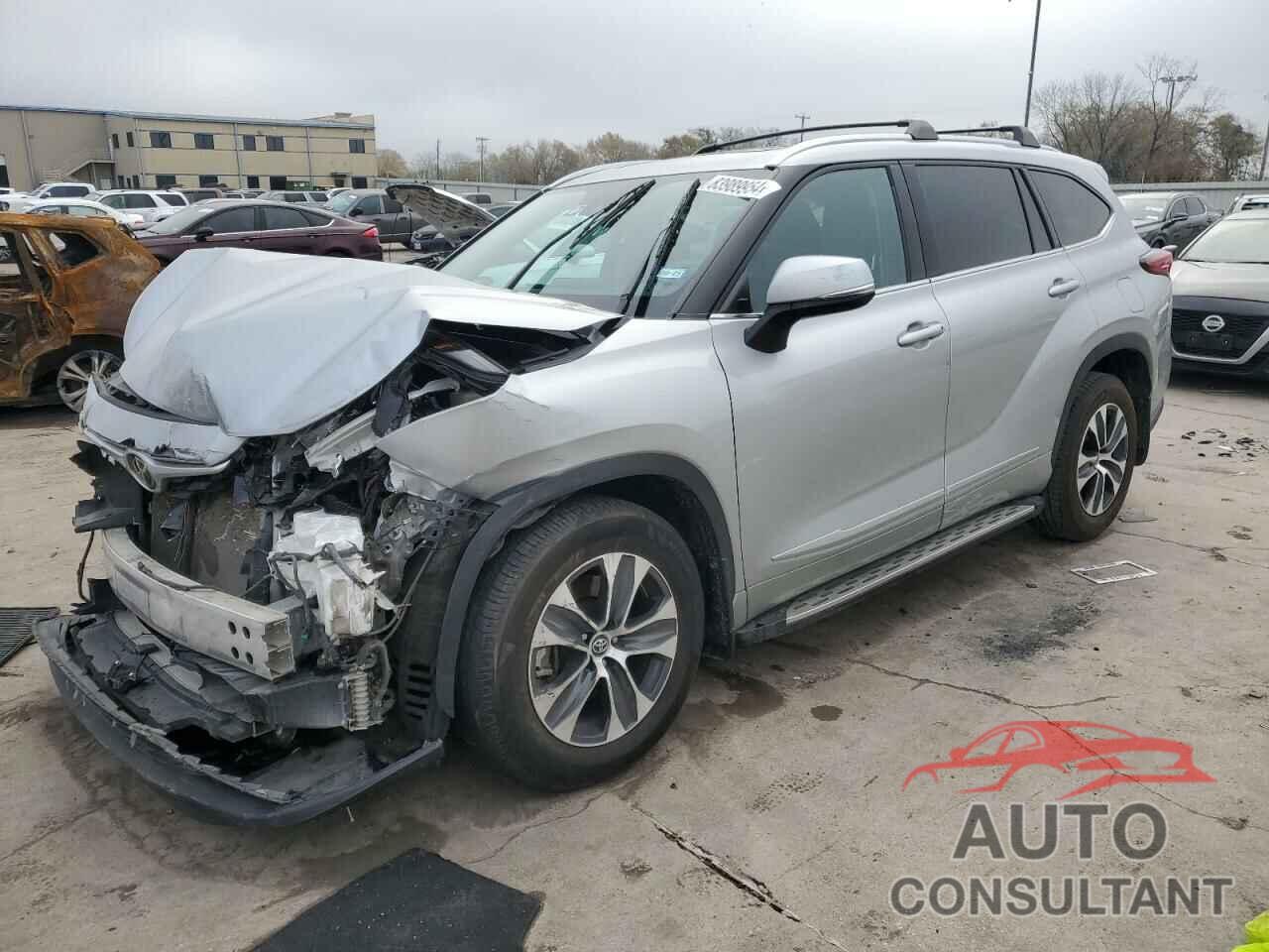 TOYOTA HIGHLANDER 2021 - 5TDGZRAH6MS535690