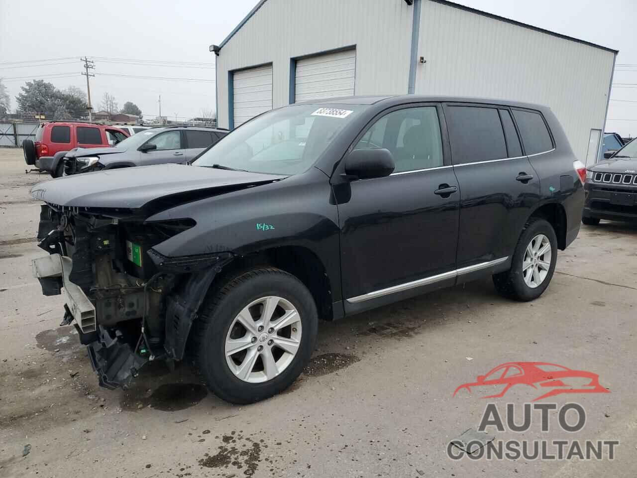 TOYOTA HIGHLANDER 2012 - 5TDZK3EH0CS068477