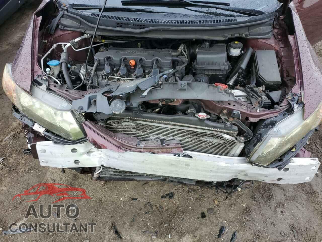 HONDA CIVIC 2013 - 19XFB2F96DE236395