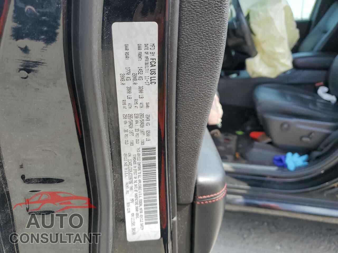 DODGE DURANGO 2018 - 1C4RDJDG9JC228796