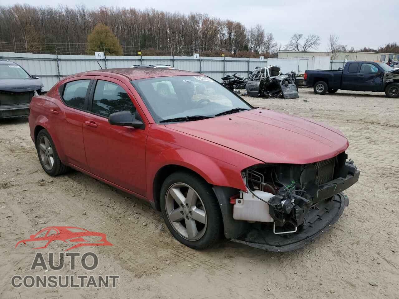 DODGE AVENGER 2013 - 1C3CDZAB6DN504247