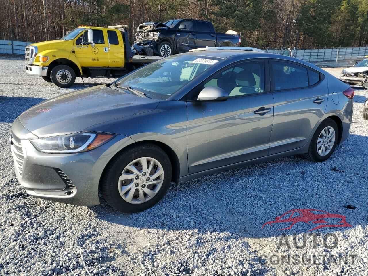 HYUNDAI ELANTRA 2017 - KMHD74LF9HU127107