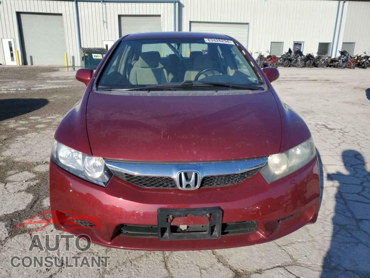 HONDA CIVIC 2009 - 19XFA16549E009711