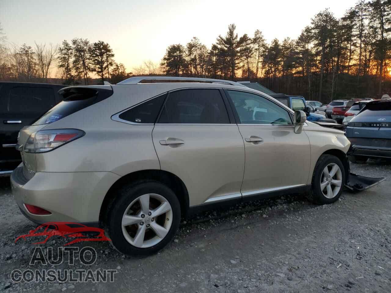 LEXUS RX350 2012 - 2T2BK1BA1CC132575