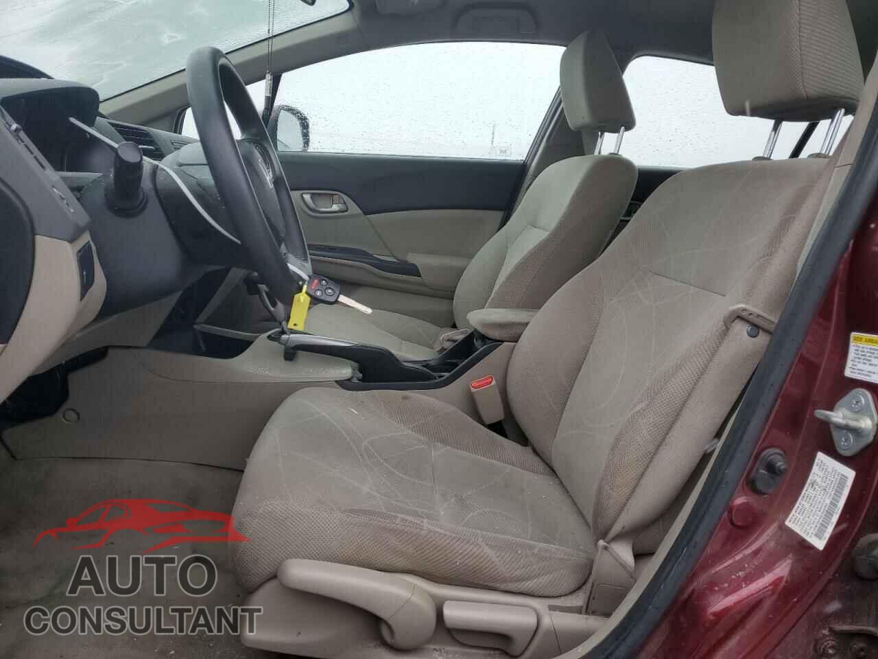 HONDA CIVIC 2012 - JHMFB2F50CS002969