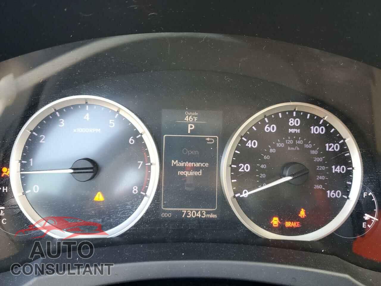 LEXUS IS 2016 - JTHBE1D24G5027080