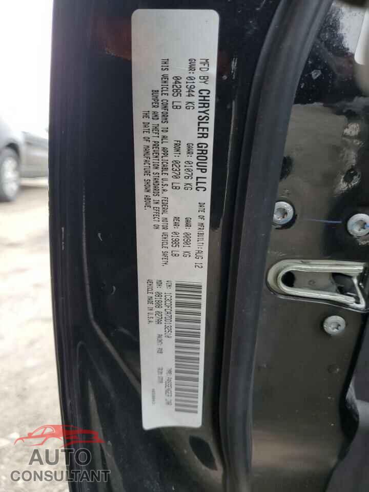 DODGE DART 2013 - 1C3CDFCA7DD132510