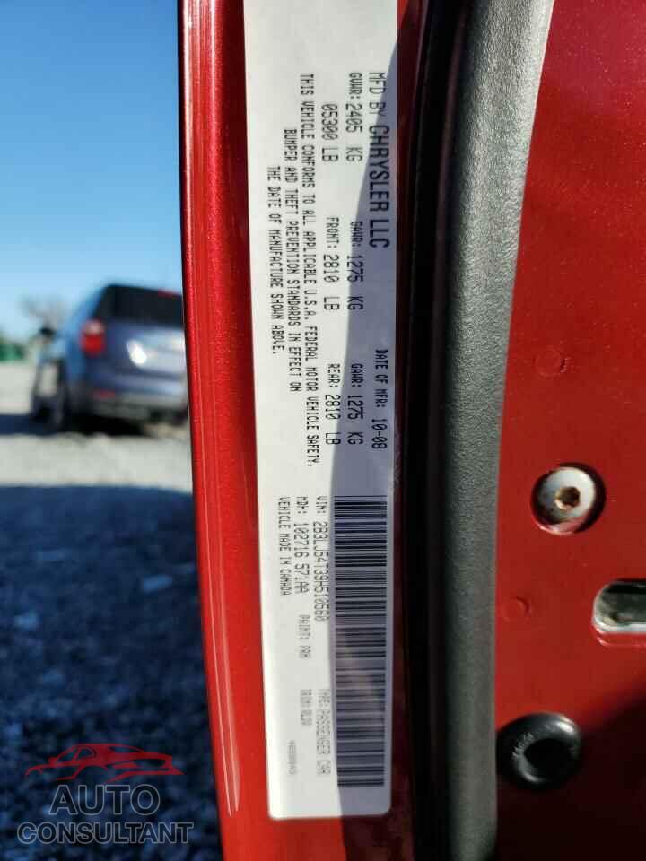DODGE CHALLENGER 2009 - 2B3LJ54T39H510560