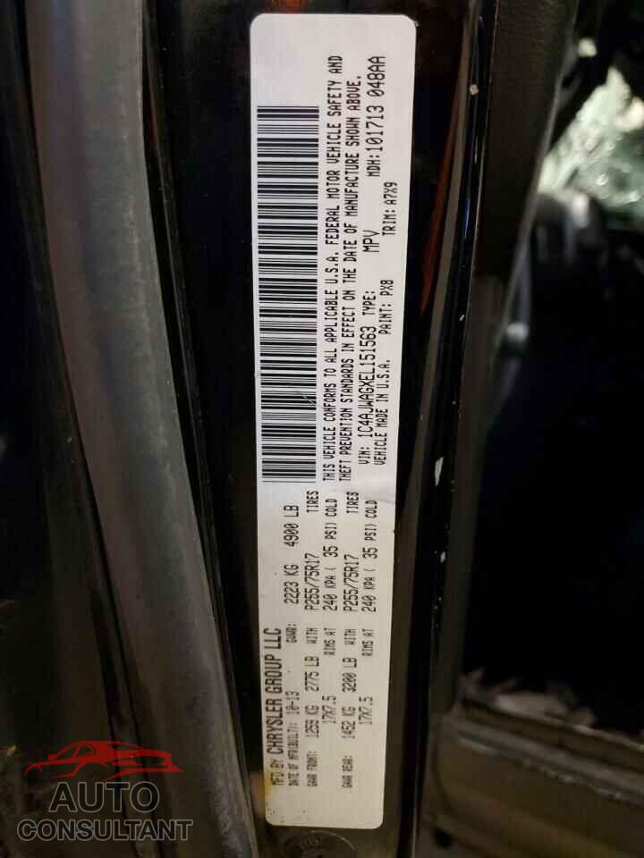 JEEP WRANGLER 2014 - 1C4AJWAGXEL151563