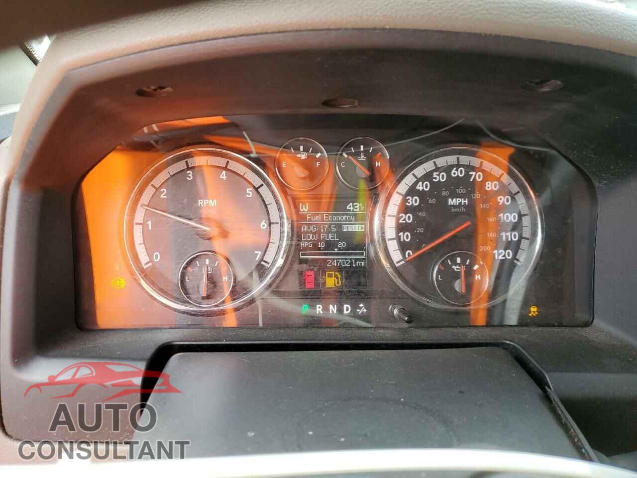 DODGE RAM 1500 2012 - 1C6RD6GP3CS135555