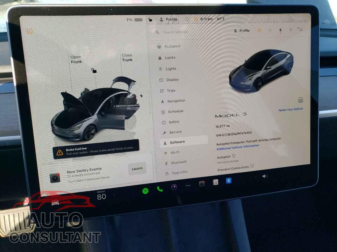 TESLA MODEL 3 2023 - 5YJ3E1EA2PF474100
