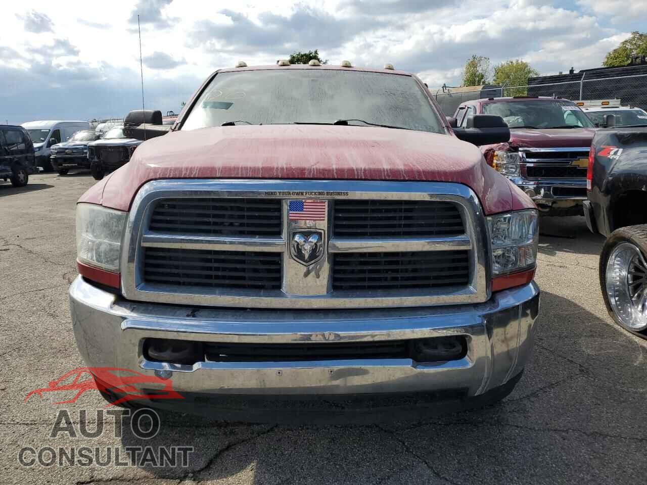 DODGE RAM 2500 2012 - 3C6TD5HT2CG288009