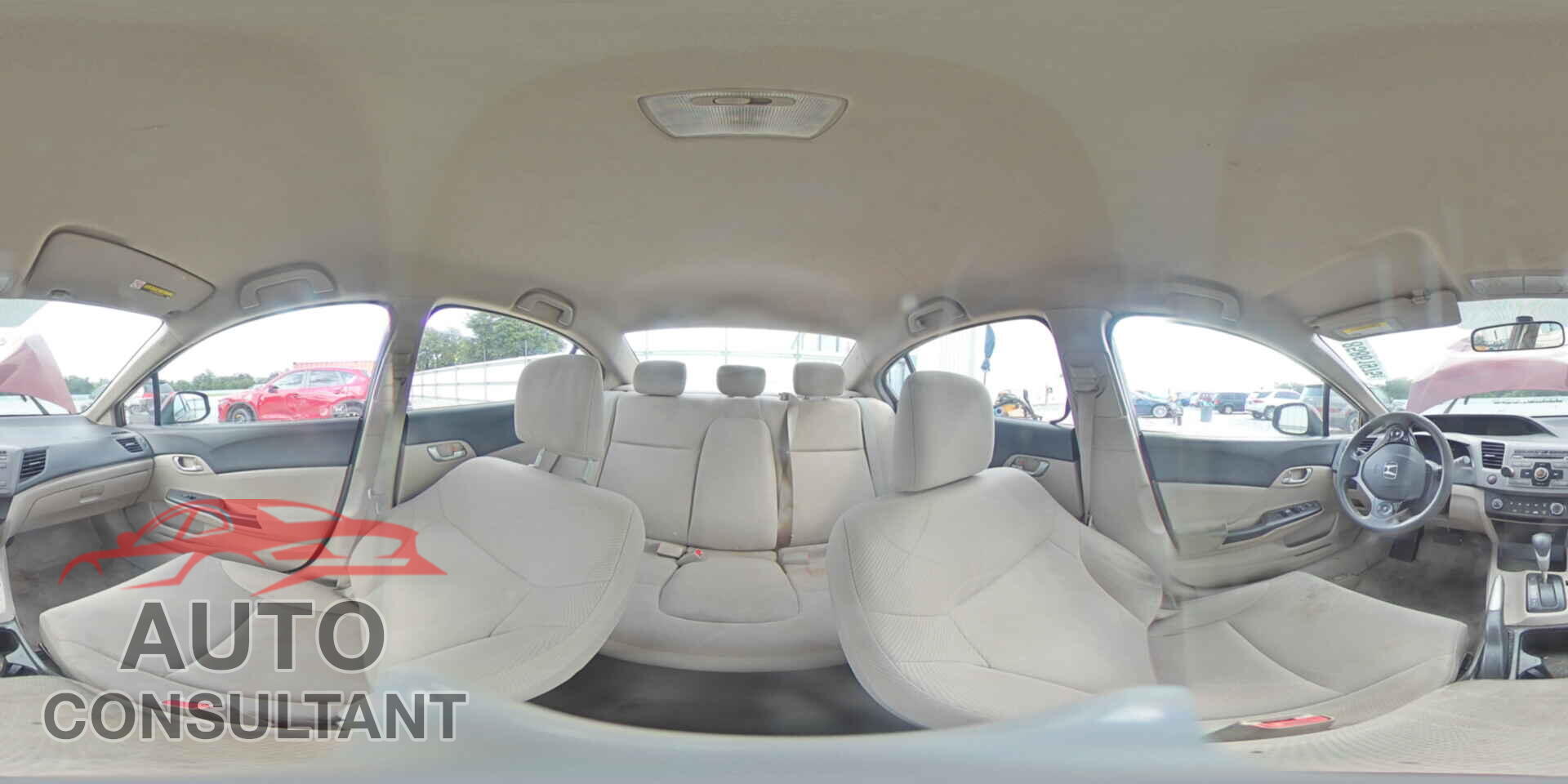HONDA CIVIC 2012 - 19XFB2F59CE062737