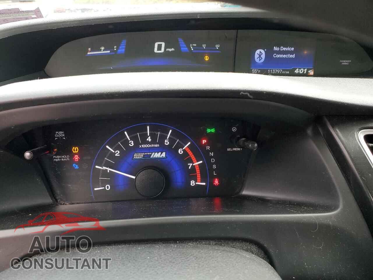 HONDA CIVIC 2013 - 19XFB4F26DE202178
