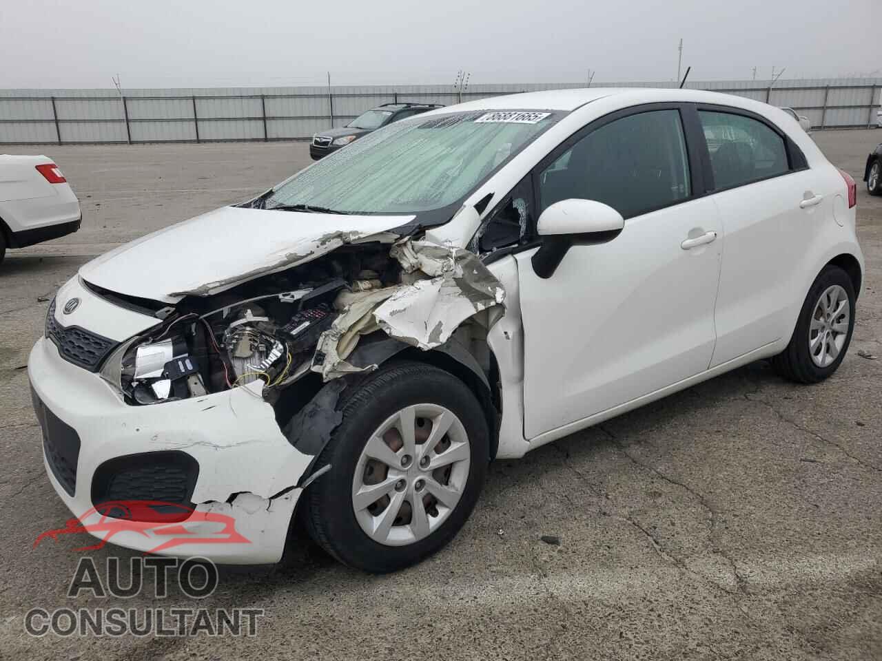 KIA RIO 2012 - KNADM5A35C6027866