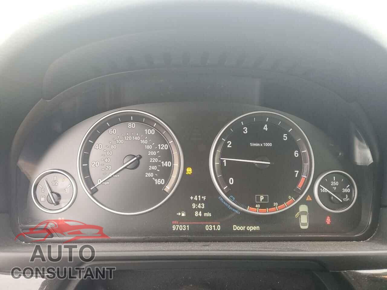 BMW 5 SERIES 2012 - WBAFU7C54CDU57712