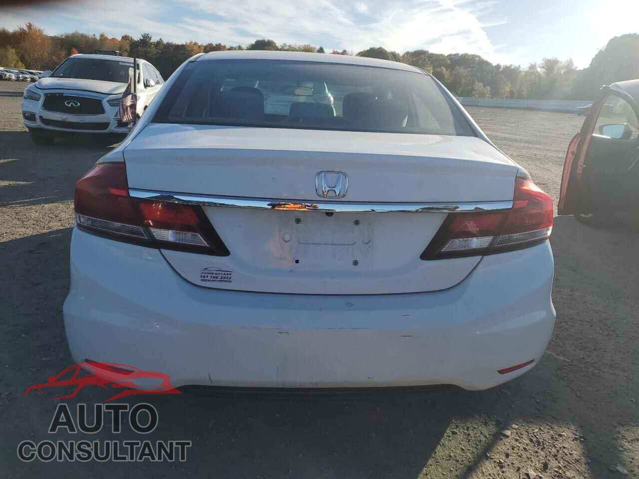 HONDA CIVIC 2013 - 2HGFB2F58DH588705