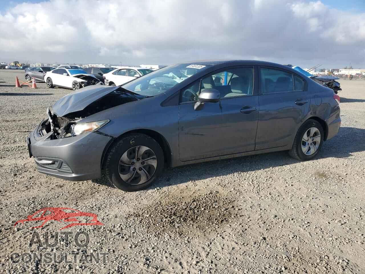 HONDA CIVIC 2013 - 19XFB2F51DE277434