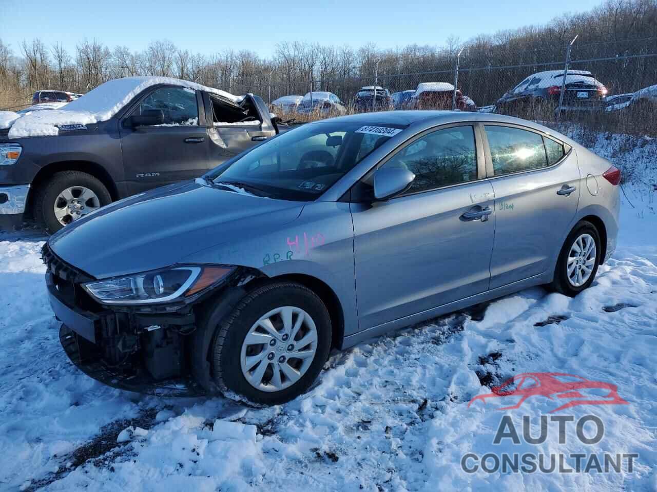 HYUNDAI ELANTRA 2017 - 5NPD74LF8HH053404