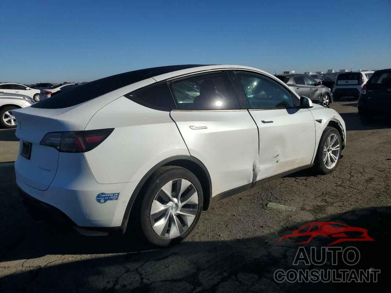 TESLA MODEL Y 2021 - 5YJYGDEE0MF207621