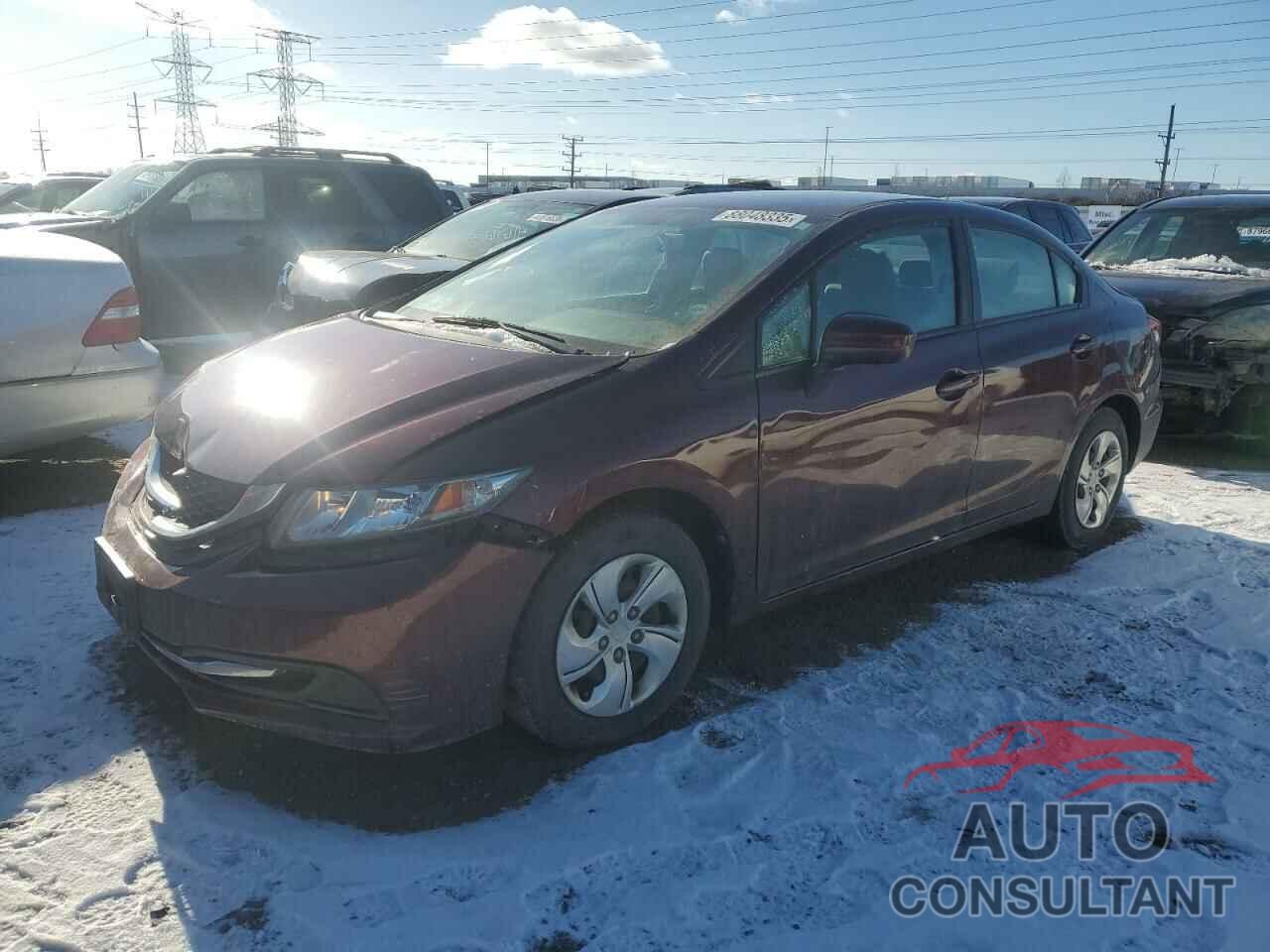 HONDA CIVIC 2014 - 19XFB2F5XEE041768