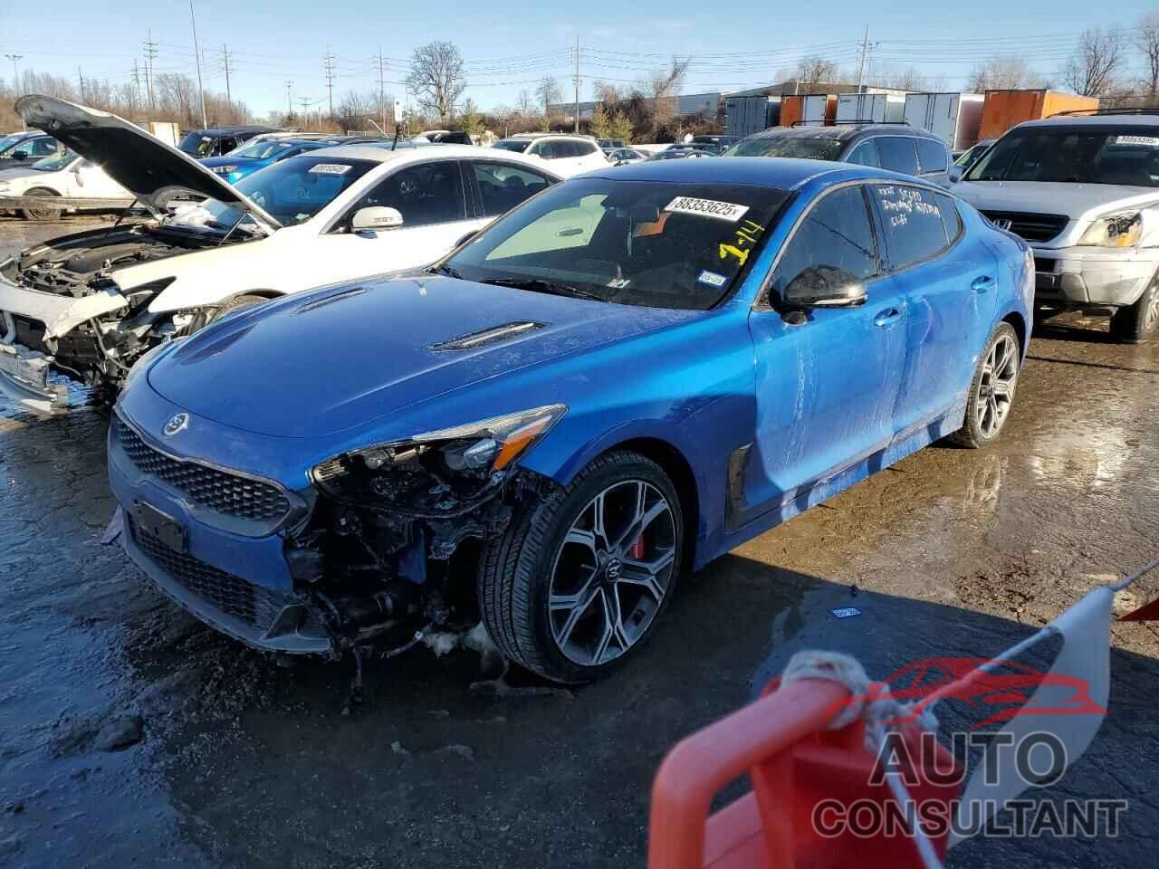 KIA STINGER 2019 - KNAE35LC0K6053259