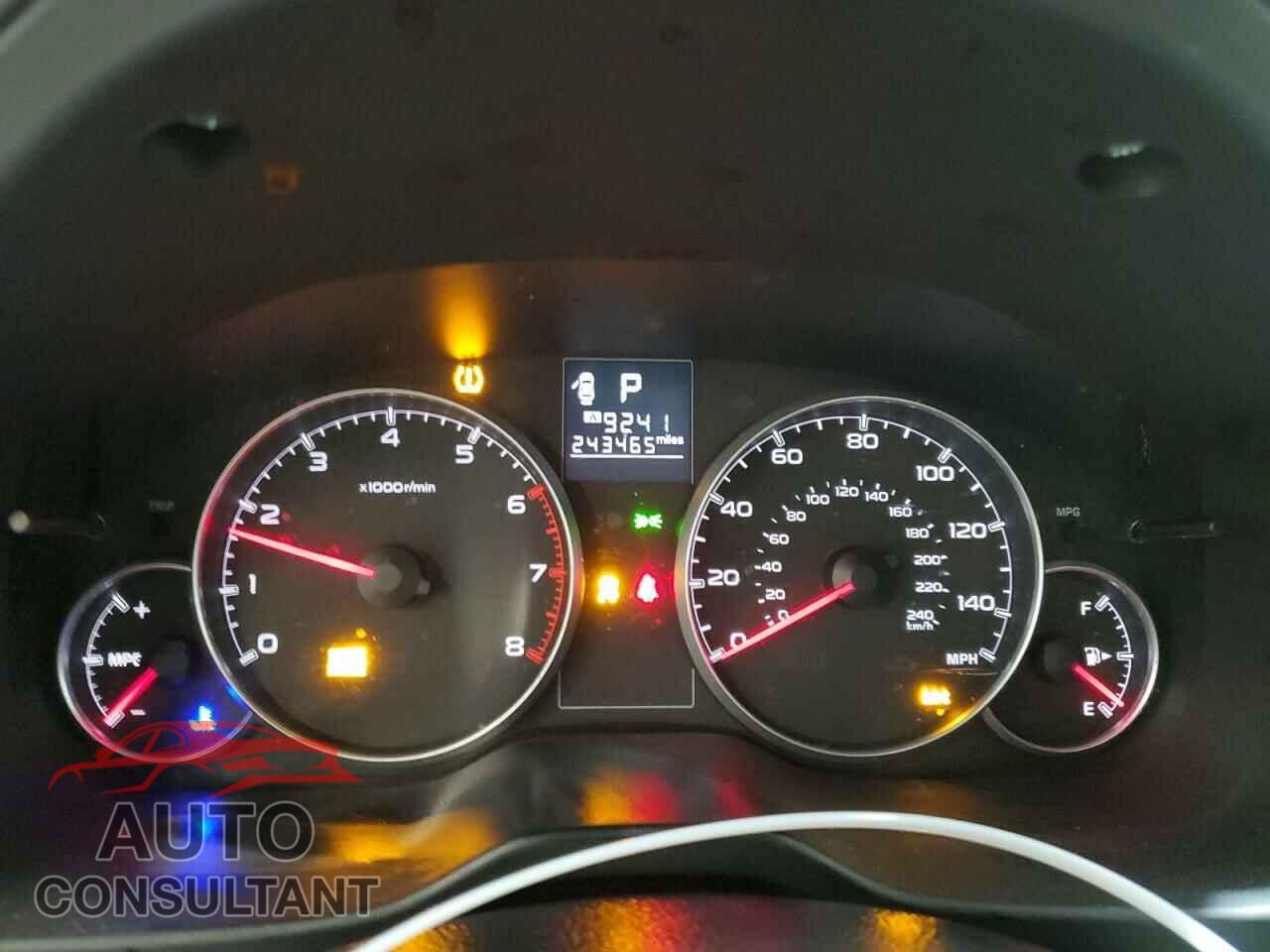 SUBARU OUTBACK 2014 - 4S4BRBDC3E3306366