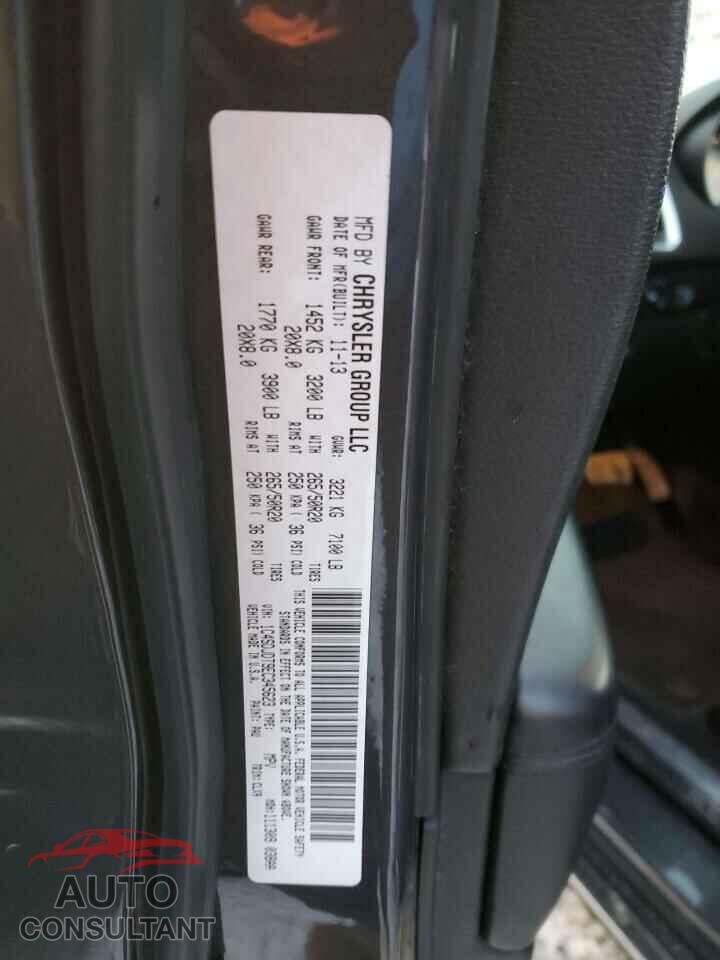 DODGE DURANGO 2014 - 1C4SDJDT9EC345623