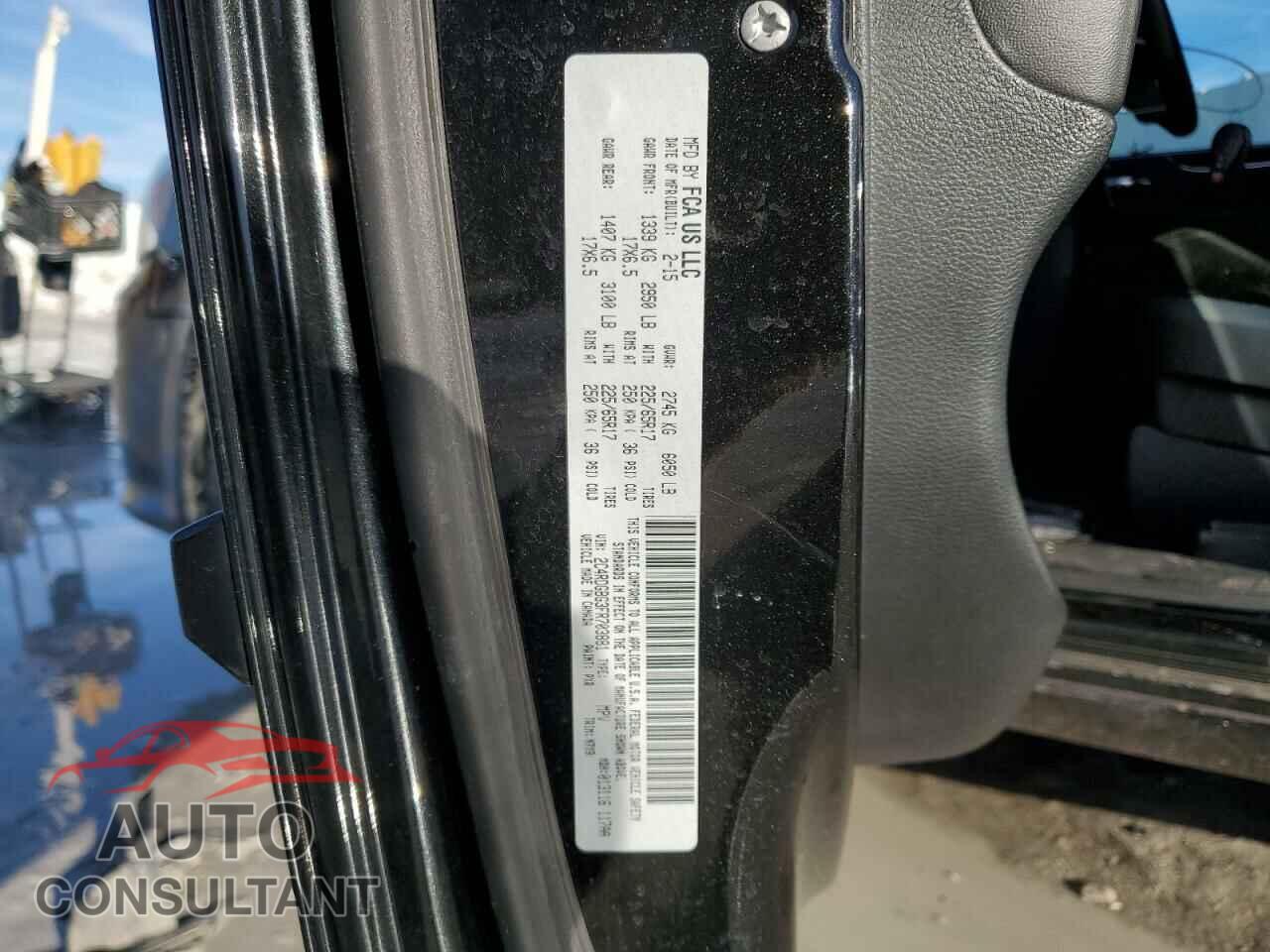 DODGE CARAVAN 2015 - 2C4RDGBG3FR703881