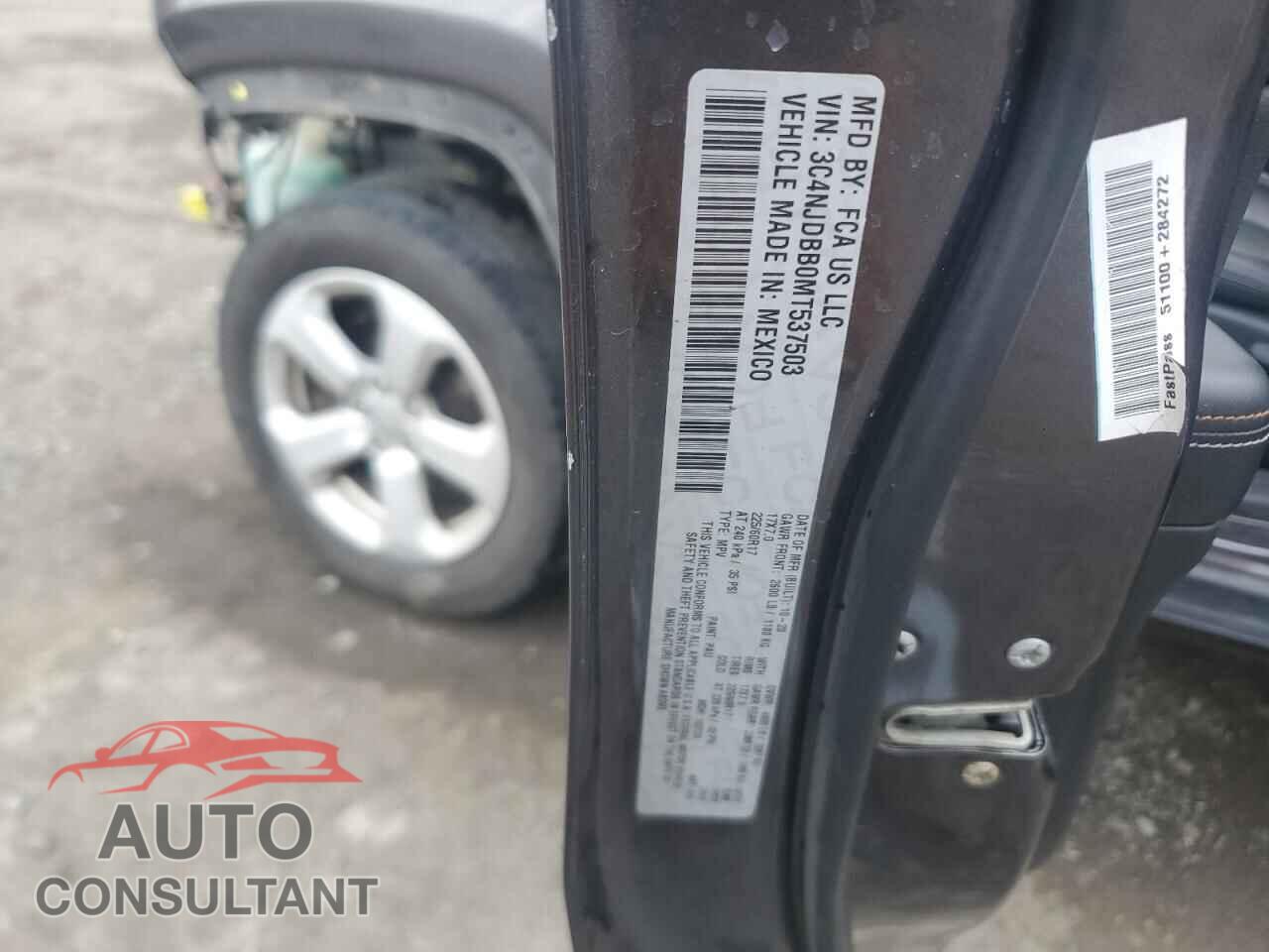 JEEP COMPASS 2021 - 3C4NJDBB0MT537503