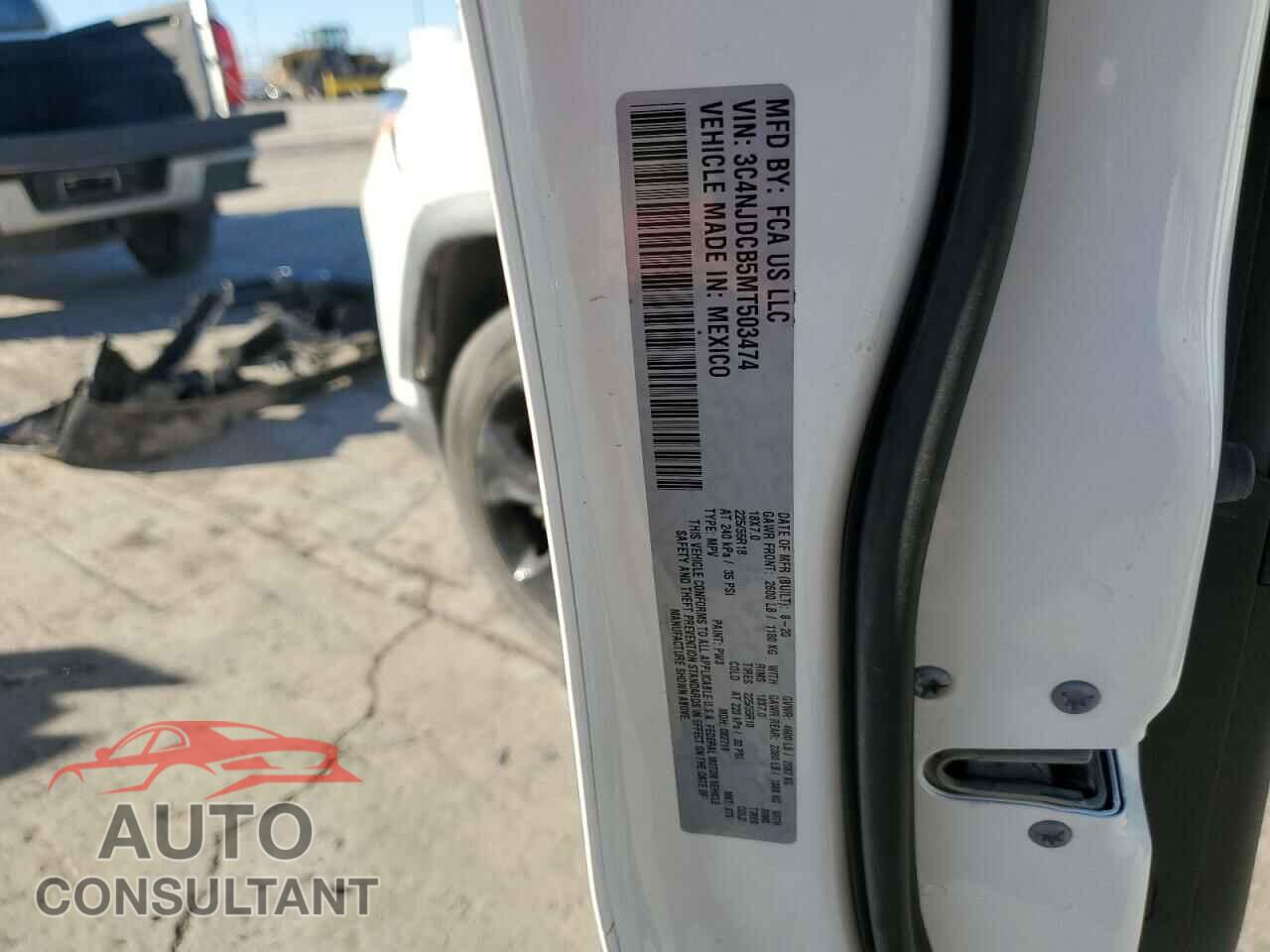 JEEP COMPASS 2021 - 3C4NJDCB5MT503474