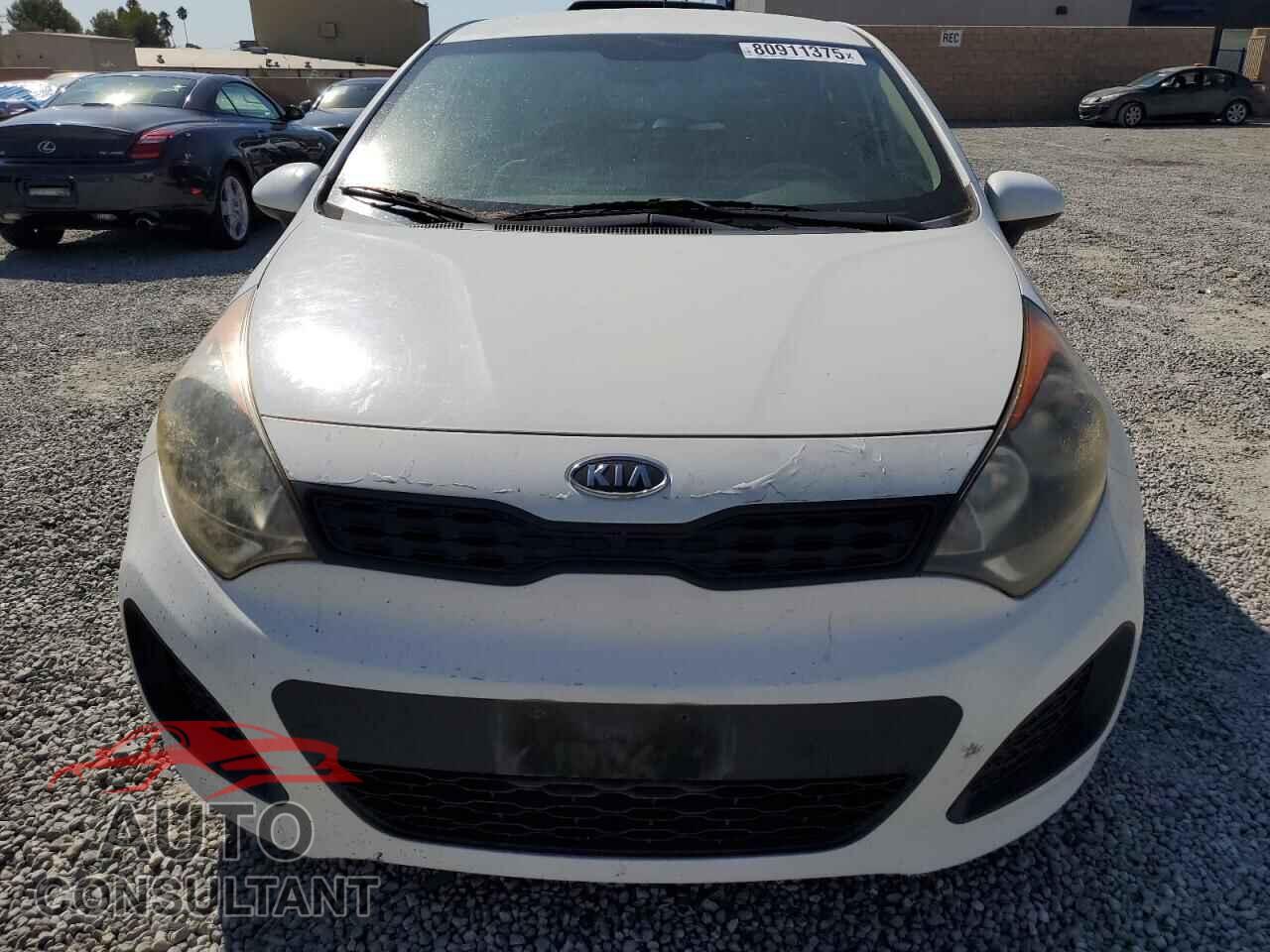 KIA RIO 2012 - KNADM5A35C6060091