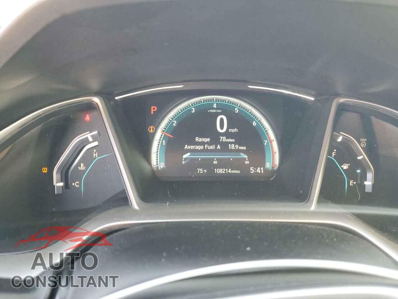 HONDA CIVIC 2017 - 19XFC2F71HE016745