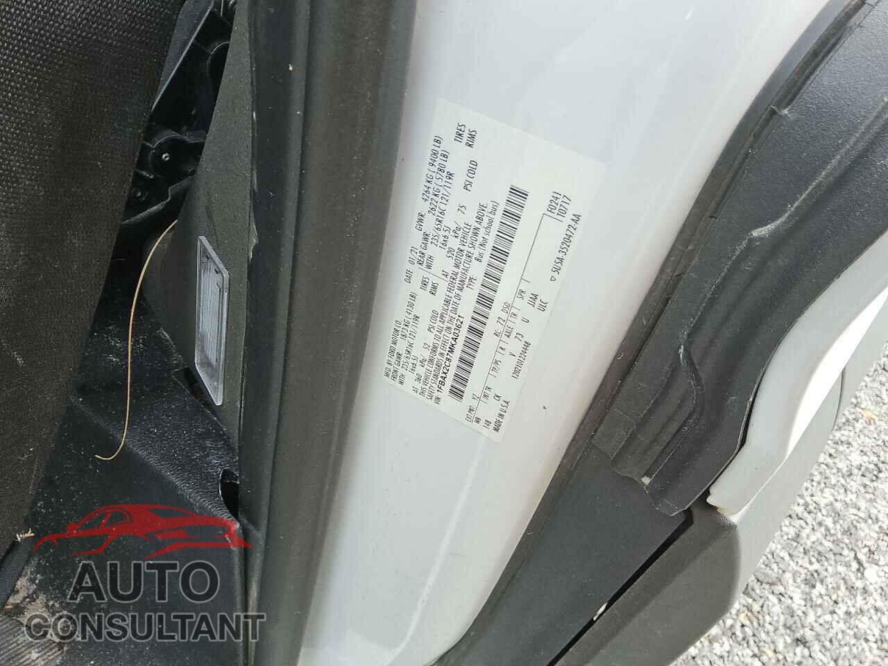 FORD TRANSIT 2021 - 1FBAX2C87MKA03621