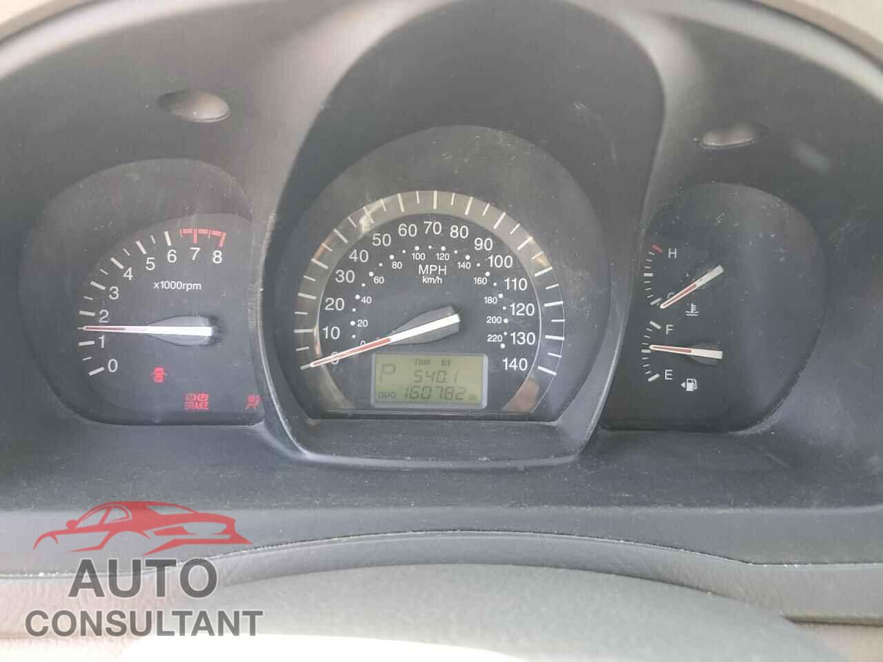 KIA SPECTRA 2009 - KNAFE222195622366