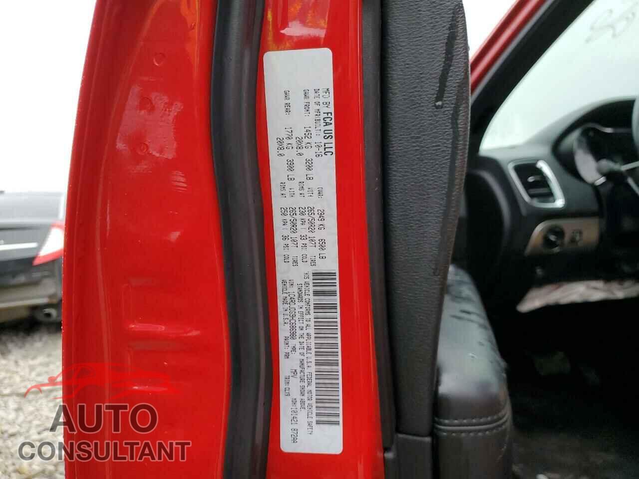 DODGE DURANGO 2017 - 1C4RDJDG9HC686980
