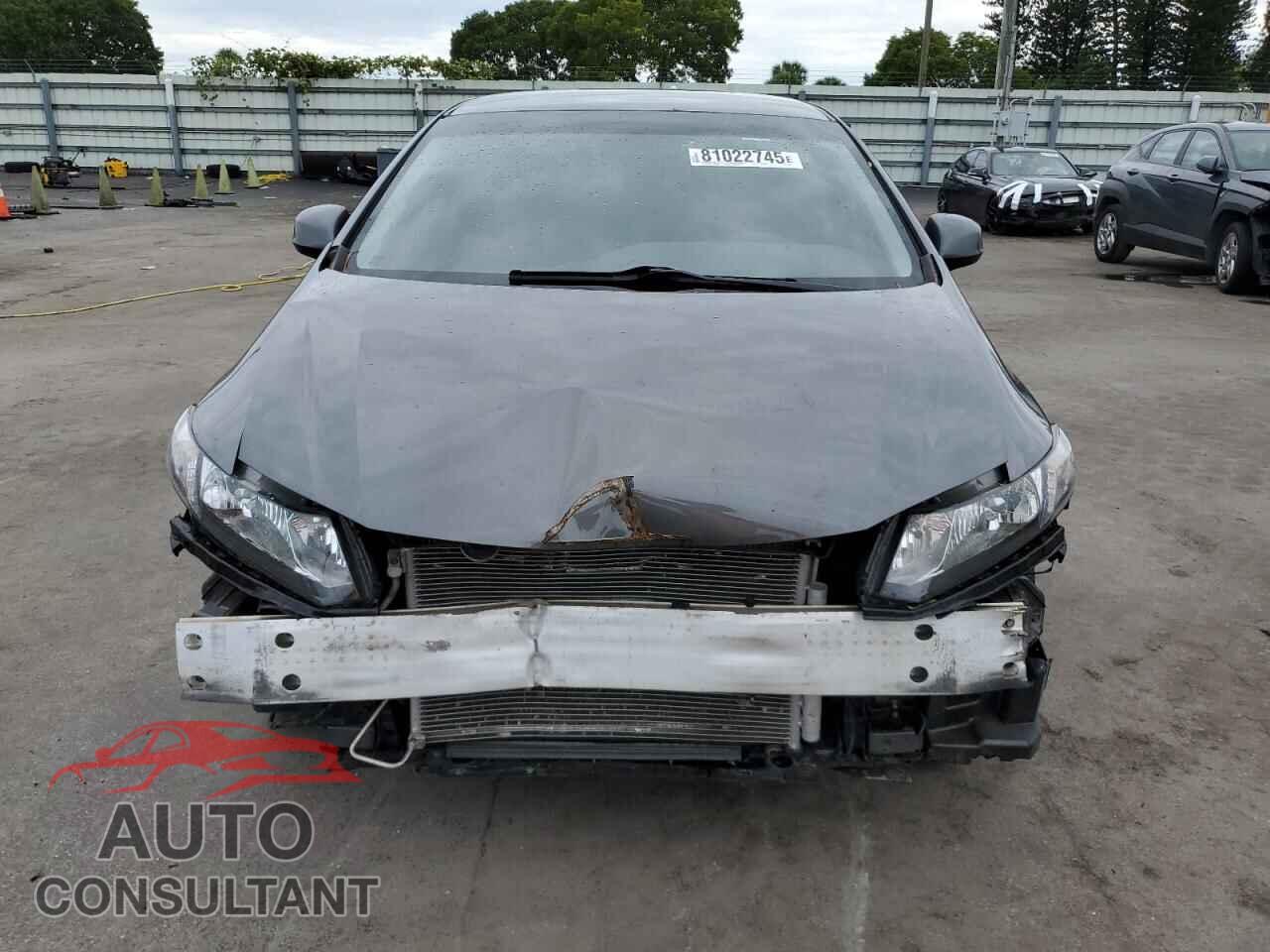 HONDA CIVIC 2013 - 19XFB2F52DE241817