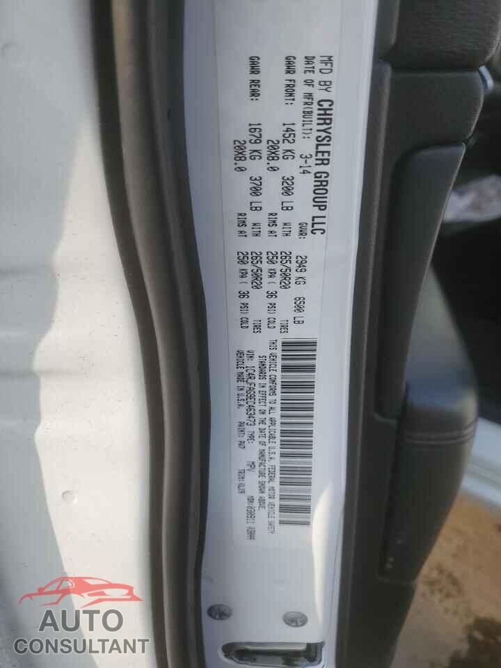 JEEP GRAND CHER 2014 - 1C4RJFAG9EC463473
