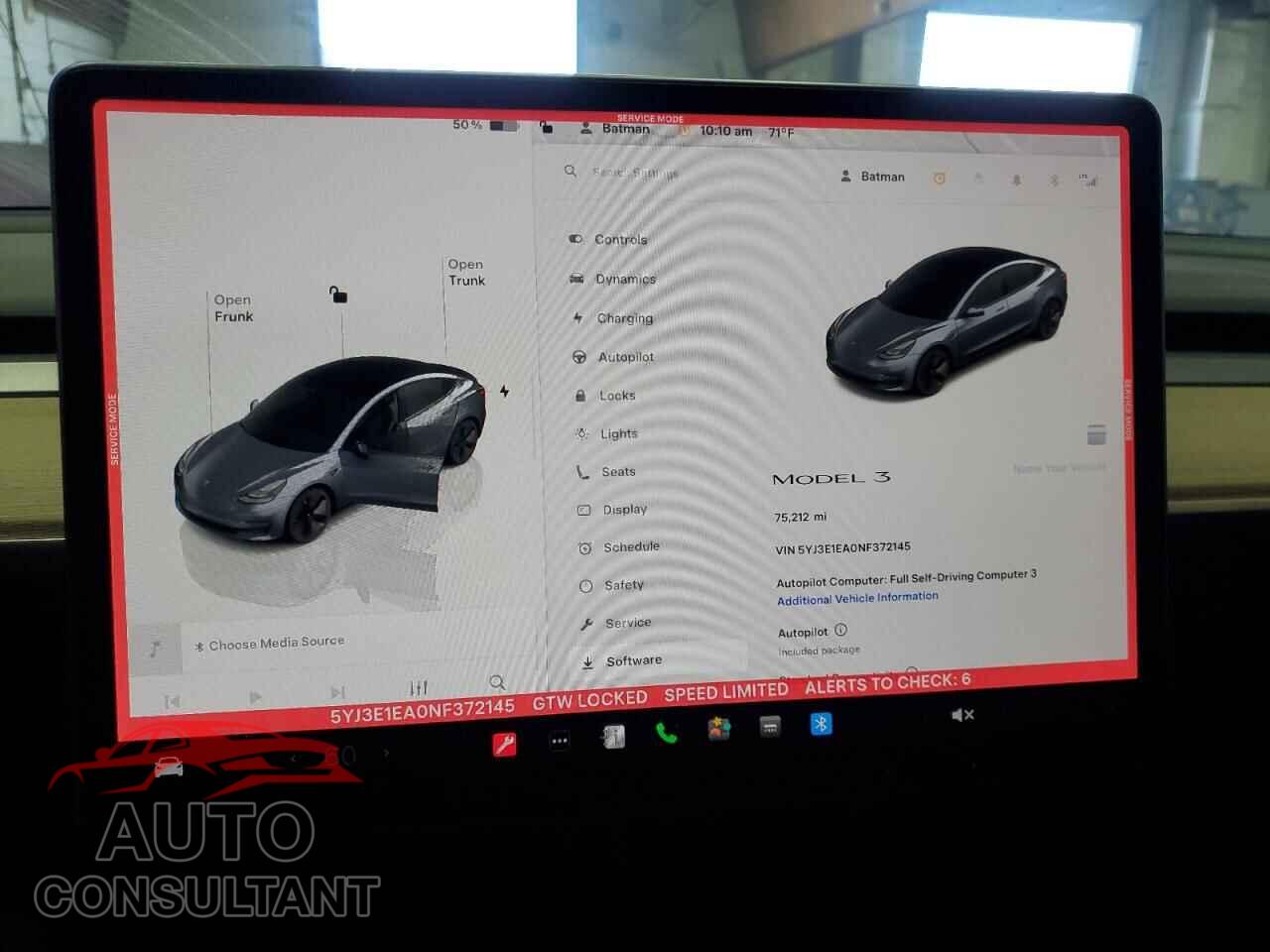 TESLA MODEL 3 2022 - 5YJ3E1EA0NF372145