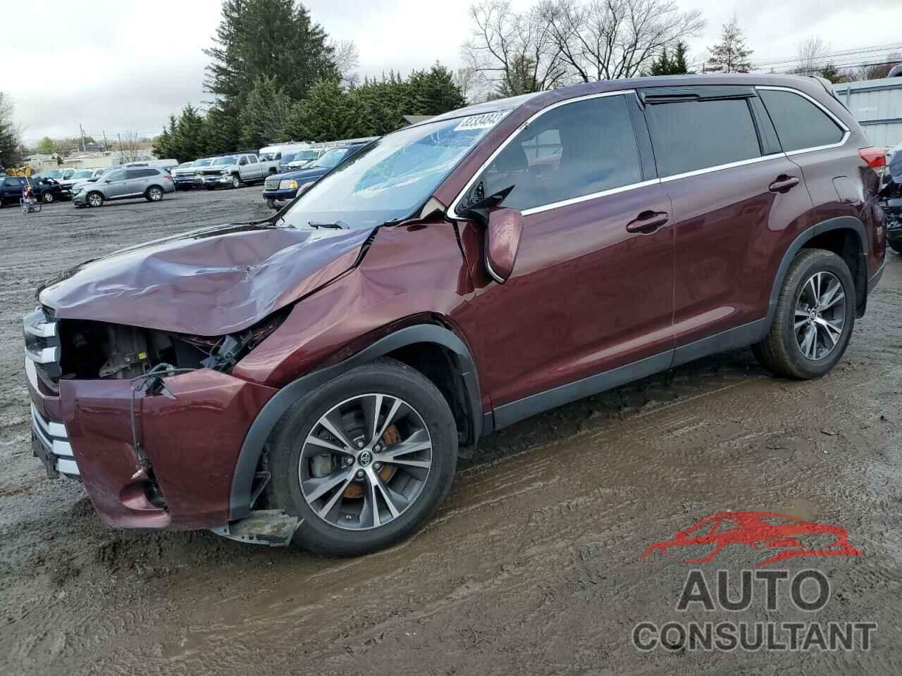 TOYOTA HIGHLANDER 2019 - 5TDBZRFH7KS979161