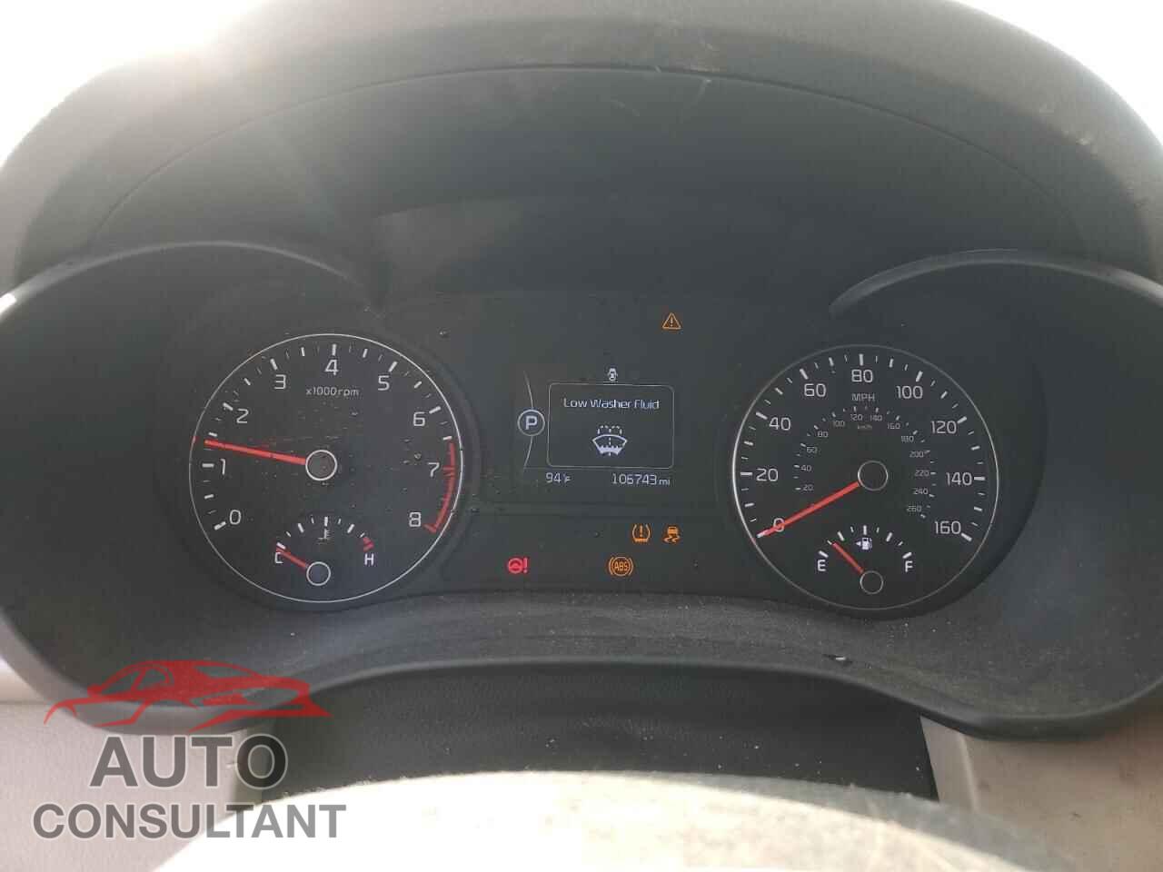 KIA OPTIMA 2016 - KNAGT4L37G5075209