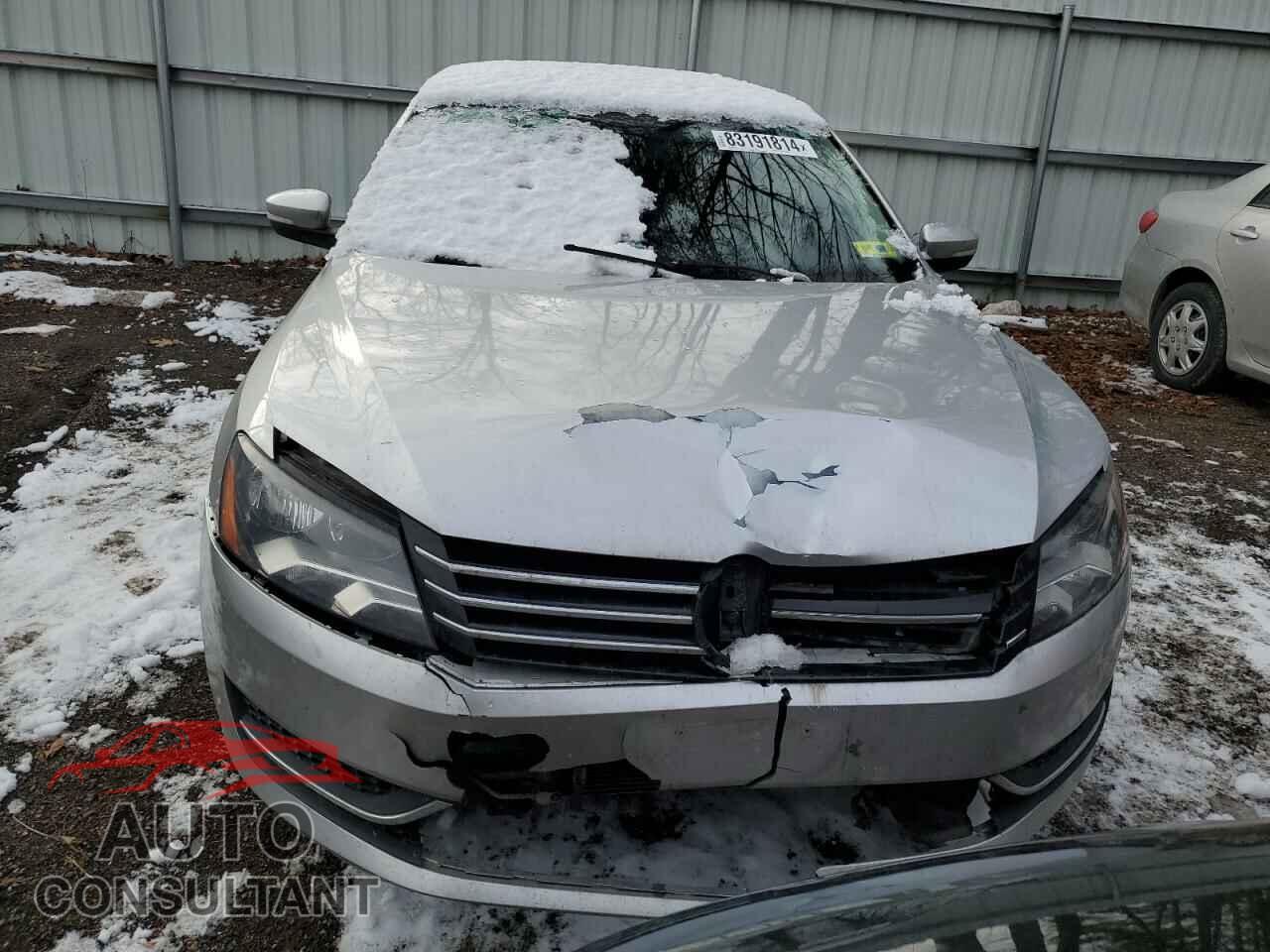 VOLKSWAGEN PASSAT 2013 - 1VWBP7A32DC025666