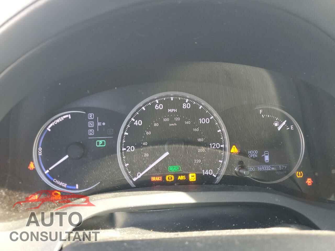 LEXUS CT 200 2012 - JTHKD5BH1C2104677