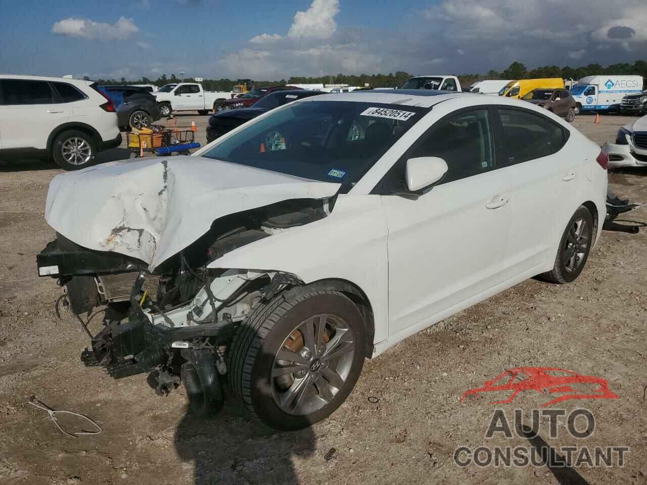 HYUNDAI ELANTRA 2018 - 5NPD84LF7JH342602